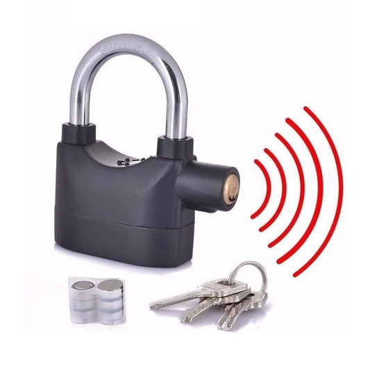 Candado De Seguridad Con Alarma